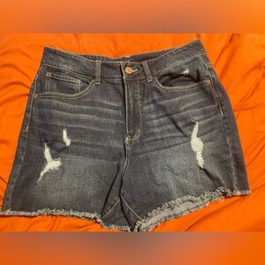 Time and Tru size 14 high rise Jean shorts